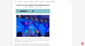 Blackstone が Cvent を買収