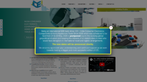 CEIワールドエキスポ（インド・ニューデリー開催予定）、「地政学状況の変化」により開催延期が発表